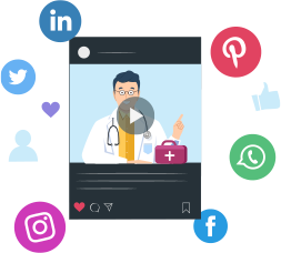 Publish Healthcare Videos on Social Media