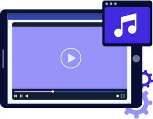 Built-in Video & Audio Player