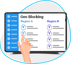 Manage Geo-restriction Anytime