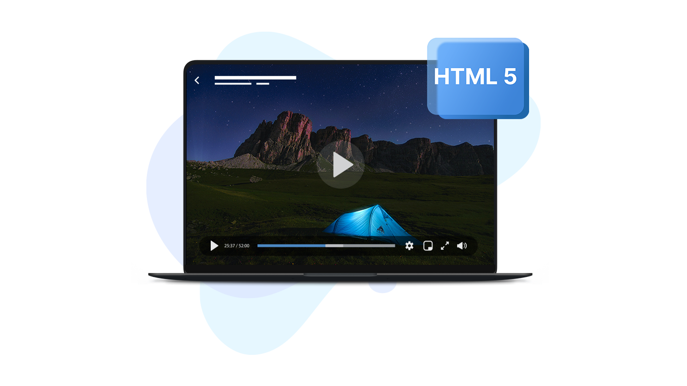 Powerful HTML5-based Player