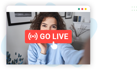 Start Live Stream Instantly With Just Few Clicks