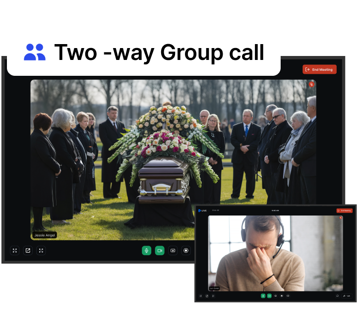 Two-Way Live Group Calls