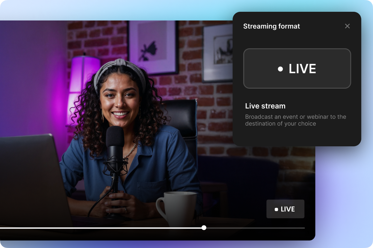 Audio Live streaming