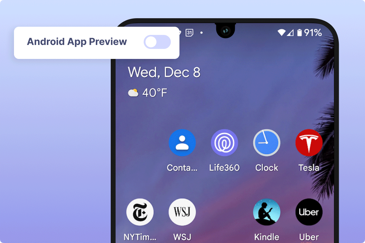 Android App Preview