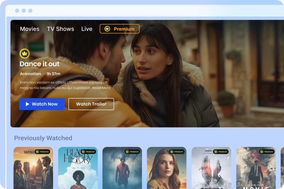 premium vod Create Premium Video on Demand