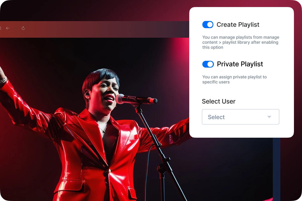 Playlist-Level Private Access Playlist-Level Private Access