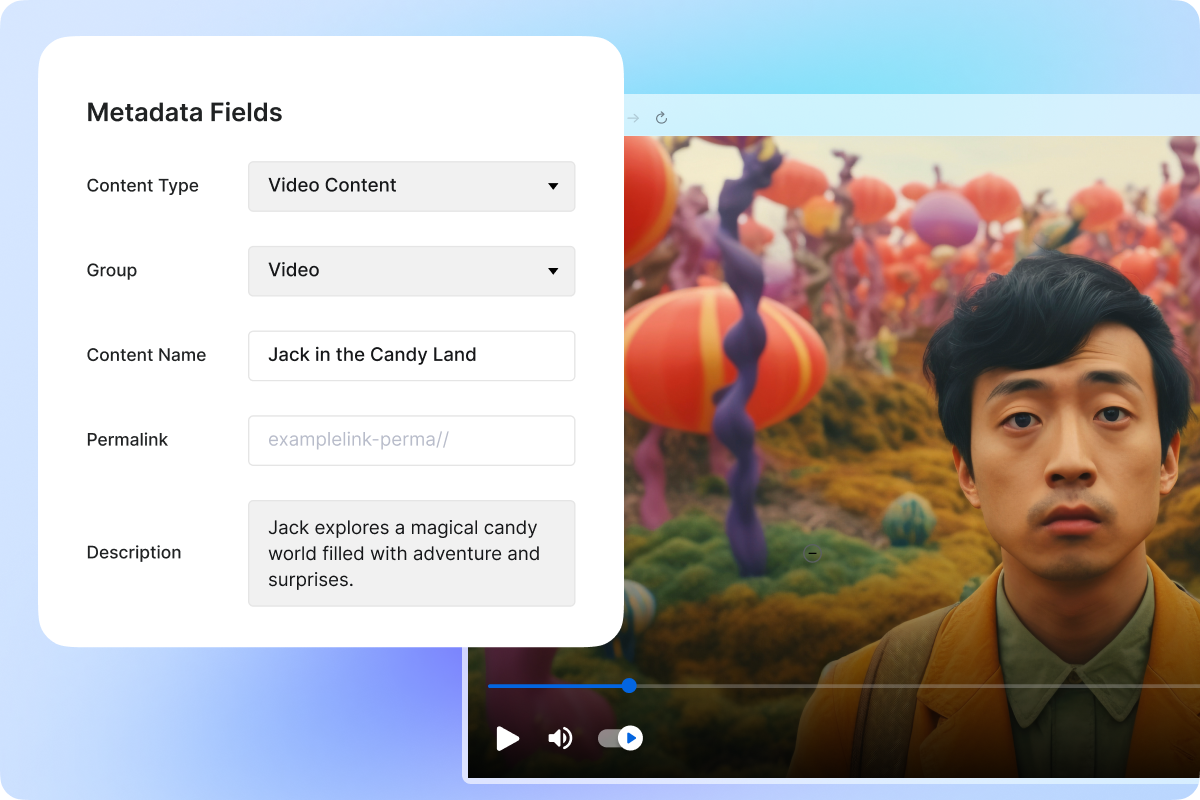 Customizable Metadata Forms