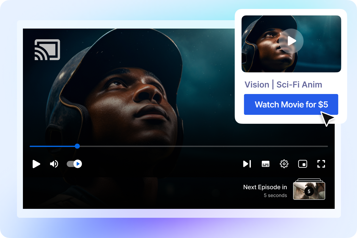 Optimized for Pay-Per-View Monetization