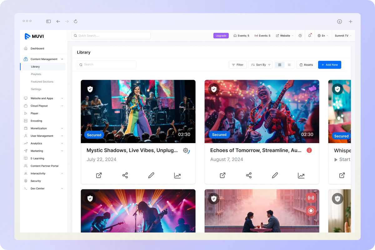 Manage Everything from a Single OTT CMS