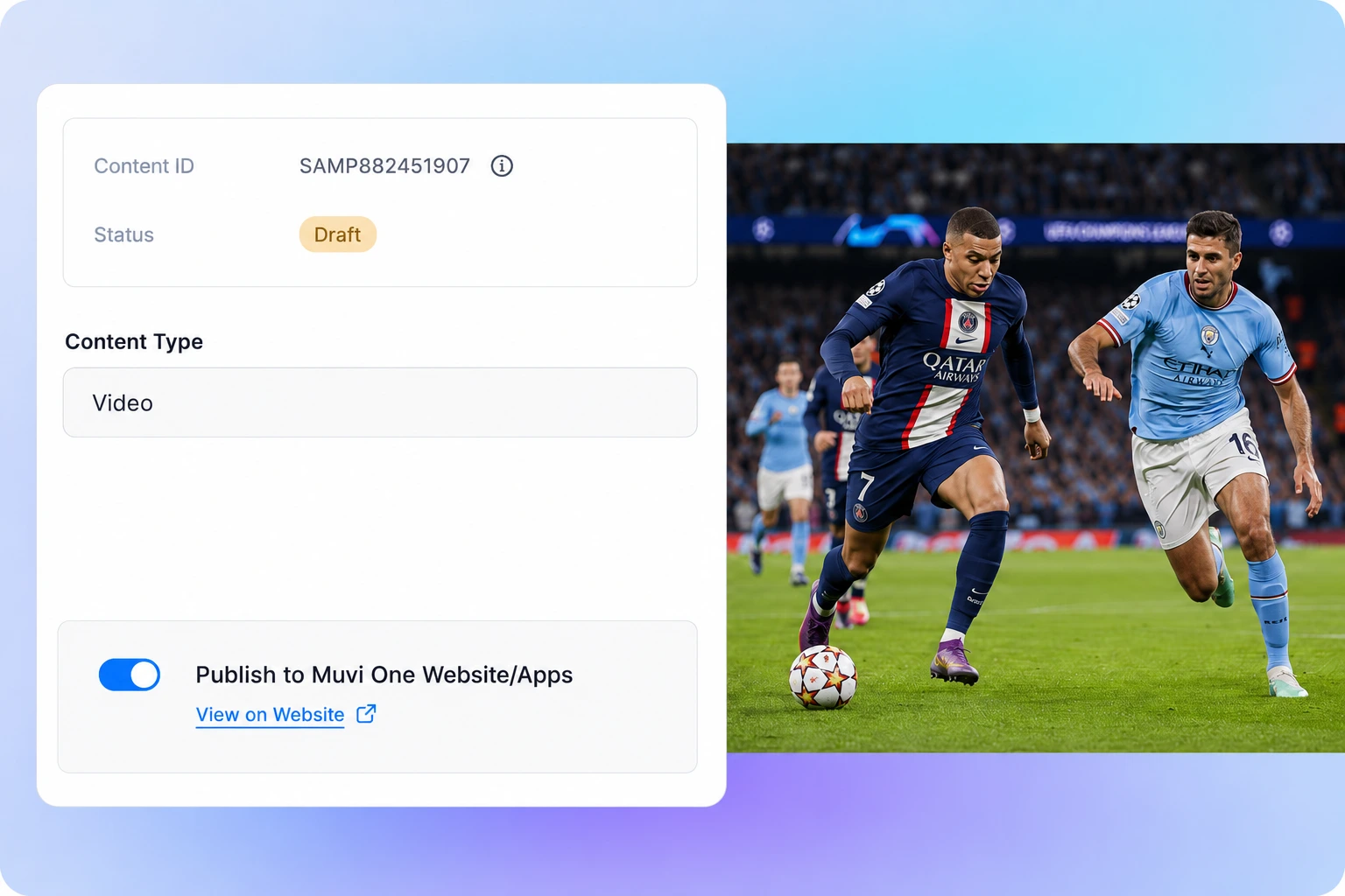 Publish Across Website and Apps