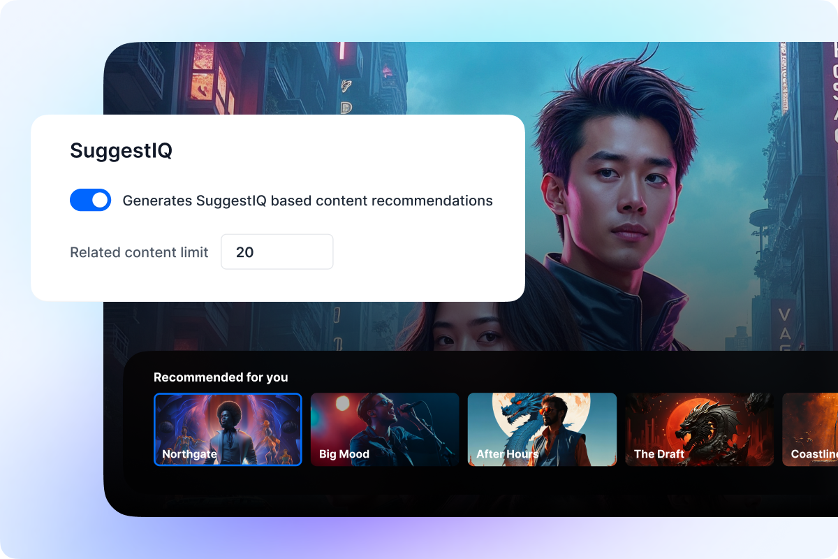 Configure AI Recommendations from Muvi One_