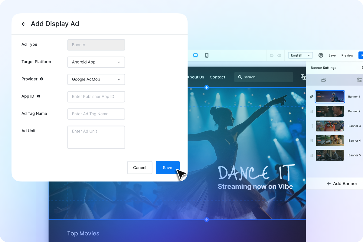 Create a Banner Ad From CMS Create a Banner Ad From CMS