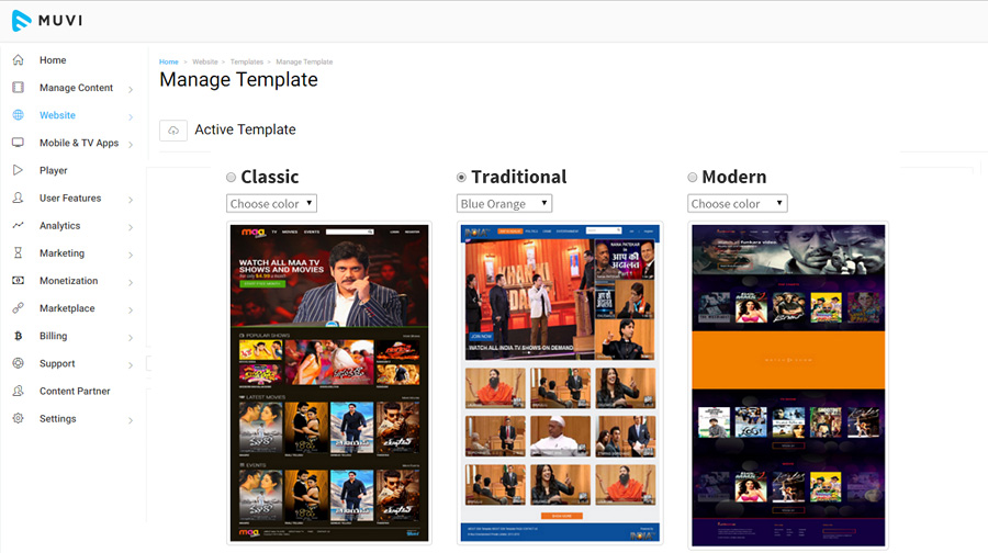 Fully-functional Website