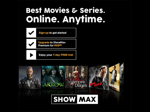ShowMax Naspers South Africa