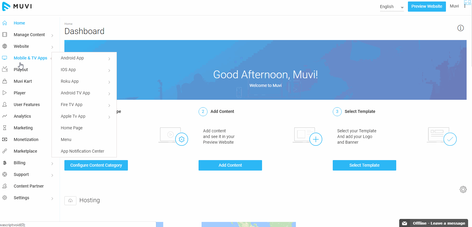 template for iOS App