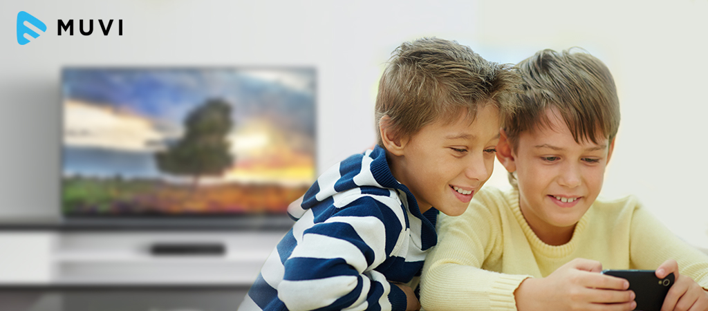 Kids spend more time online than on TV