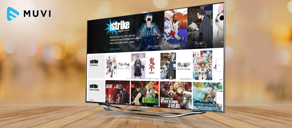 Amazon launches its very own Subscription VOD Channel - Anime Strike