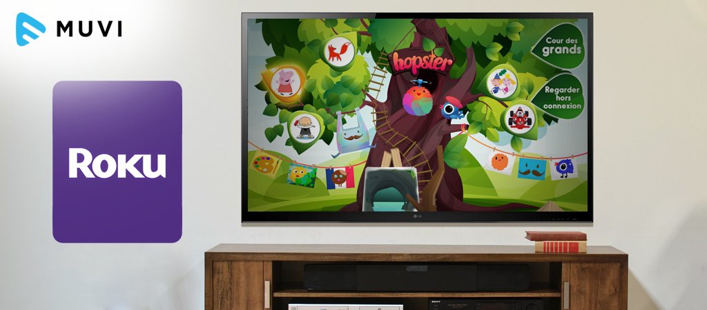 Hopster launches on Roku