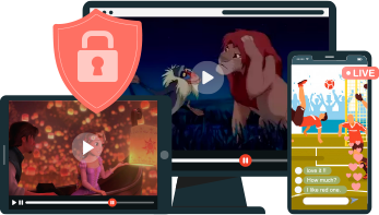 Compatible with multiple DRM providers