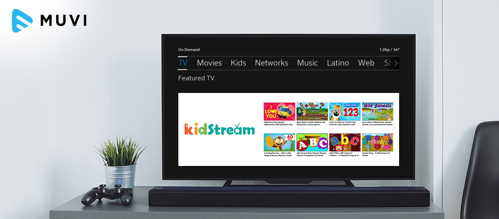 KidStream in Comcast