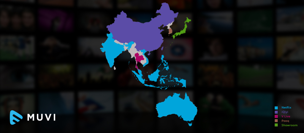 Video Streaming Apps Asian Countries