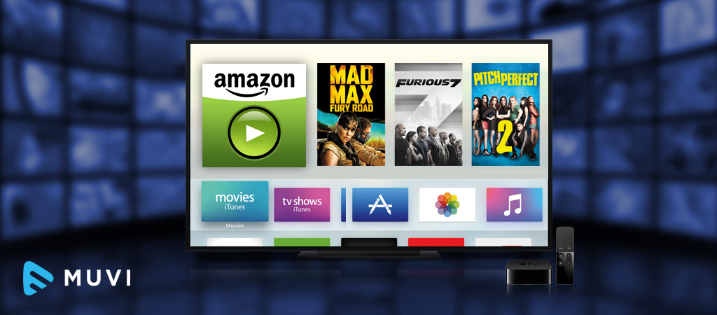 Apple TV includes Amazon Prime Video app