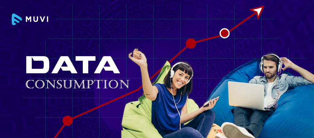Data consumption of popular video & audio streamin...