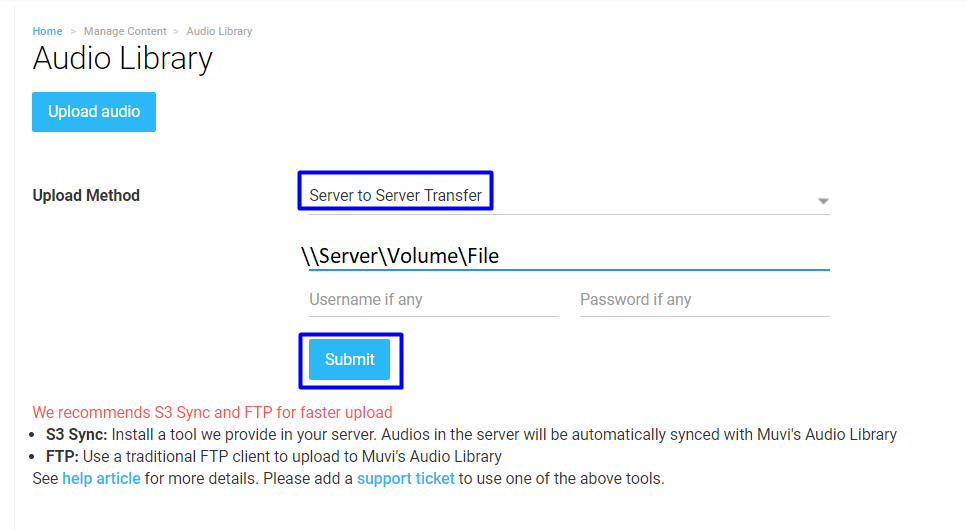 Uploading_Audio_Server_to_Server_Muvi