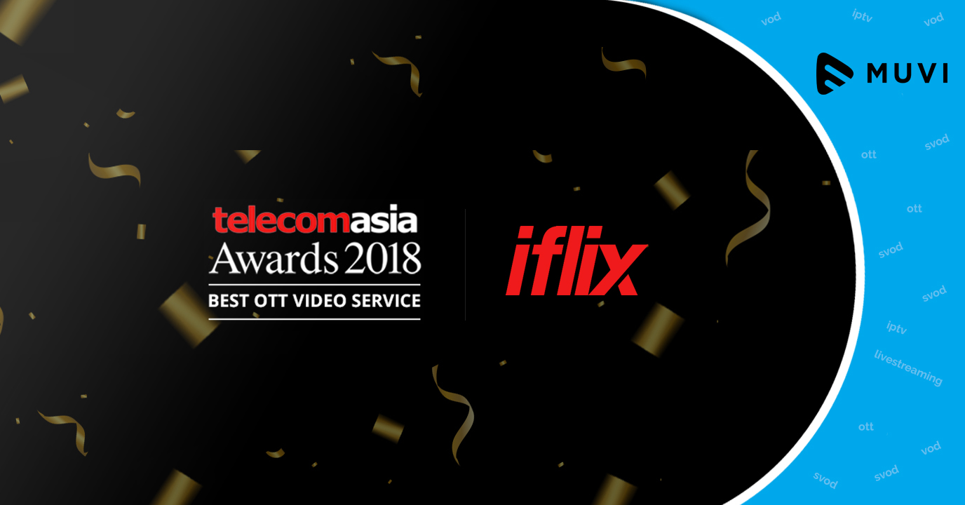 iflix bags Best OTT Video Service at Telecom Asia Awards