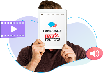 Multi-Lingual Audio Video Streaming