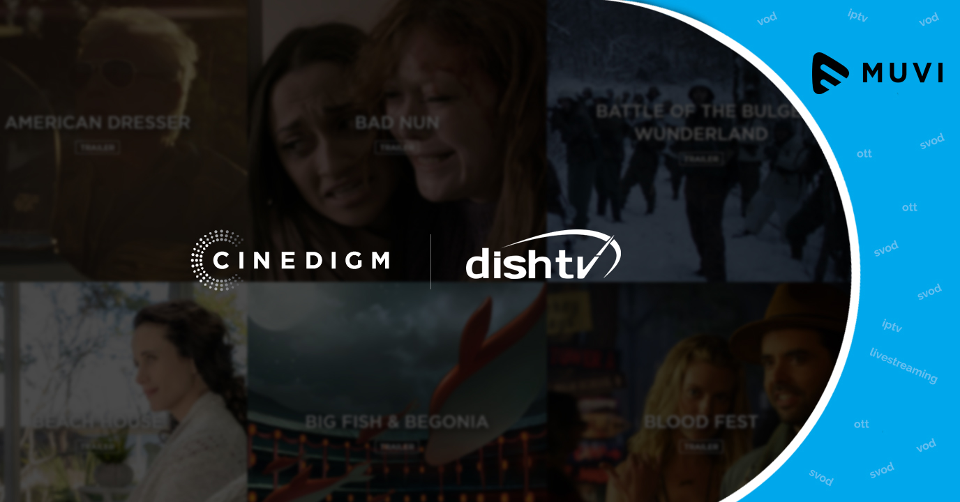 Cinedigm OTT services expands to Dish Network