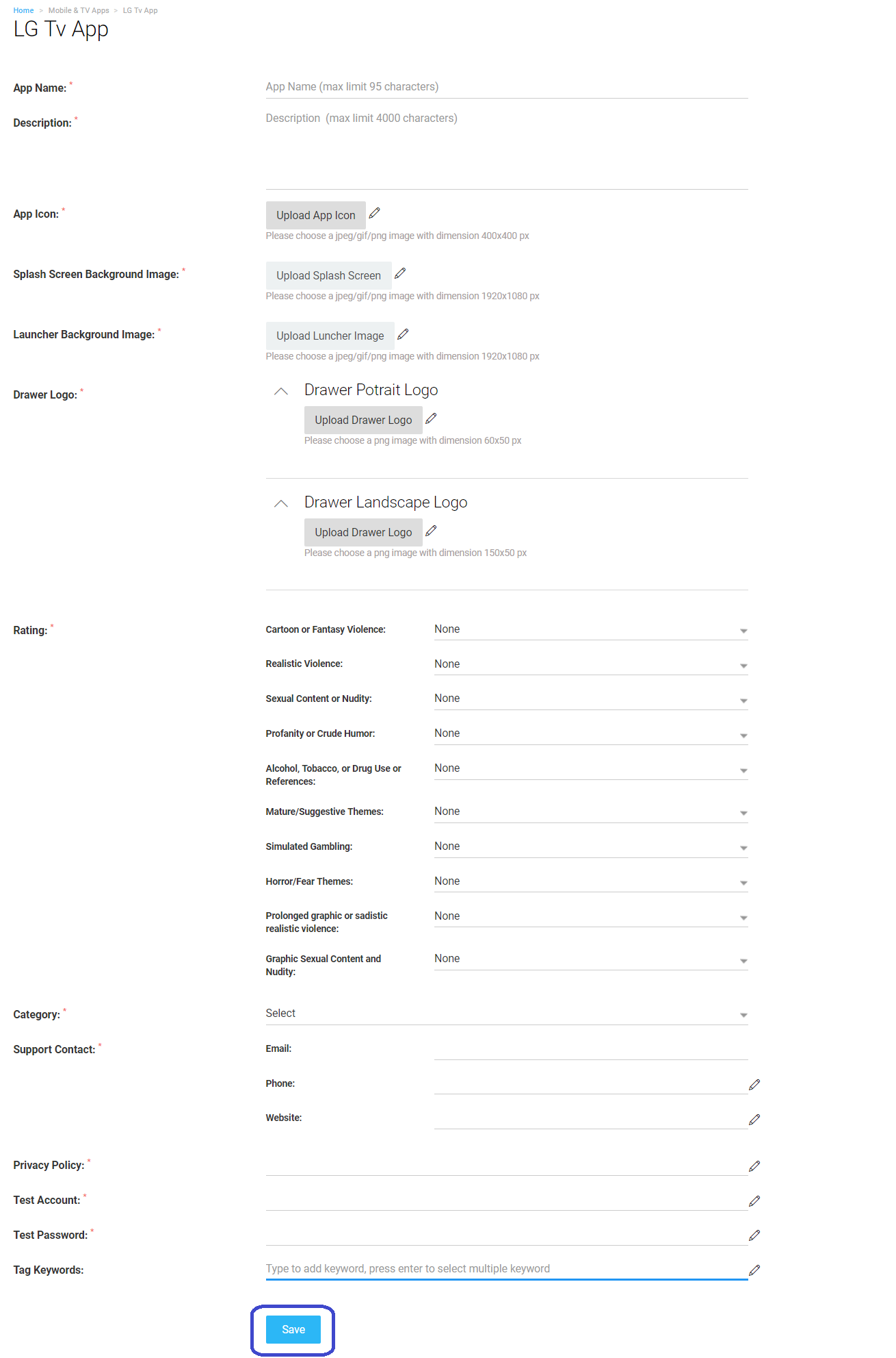 Setting up Project webOS TV Developer
