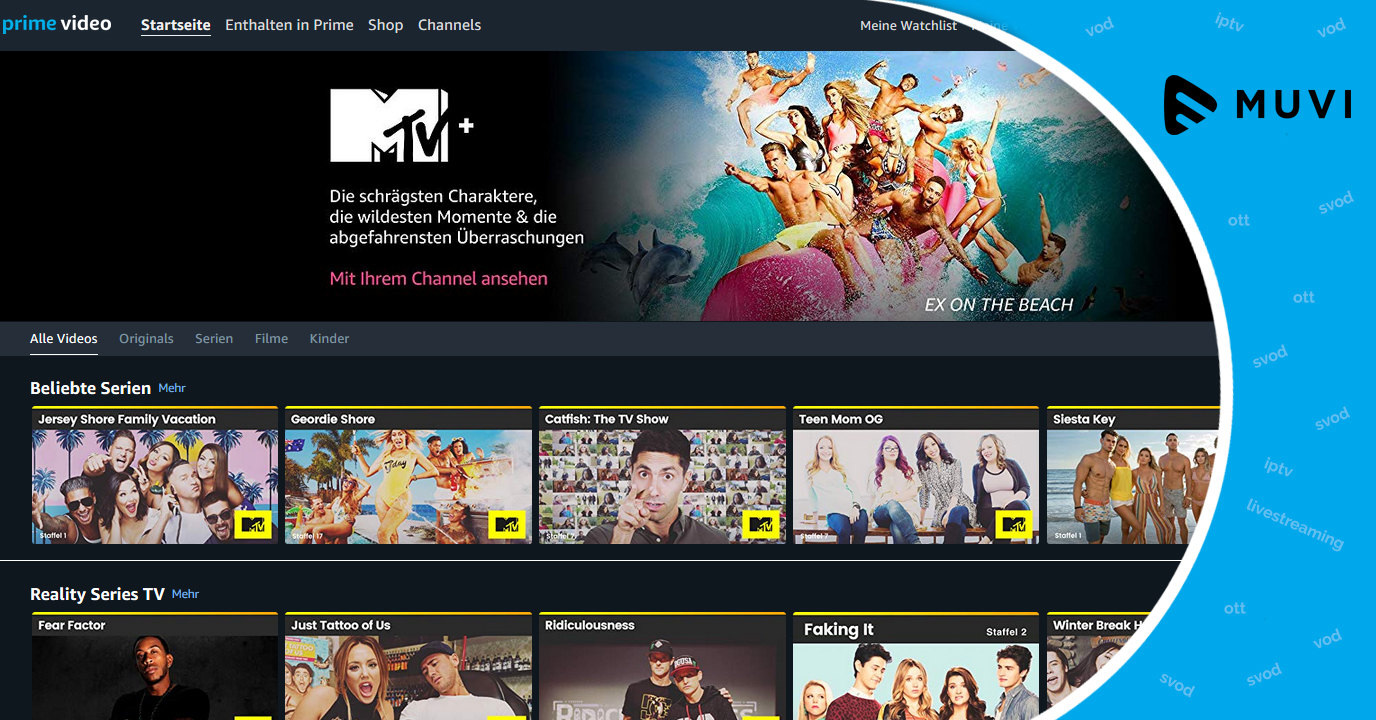 MTV Plus Prime Video