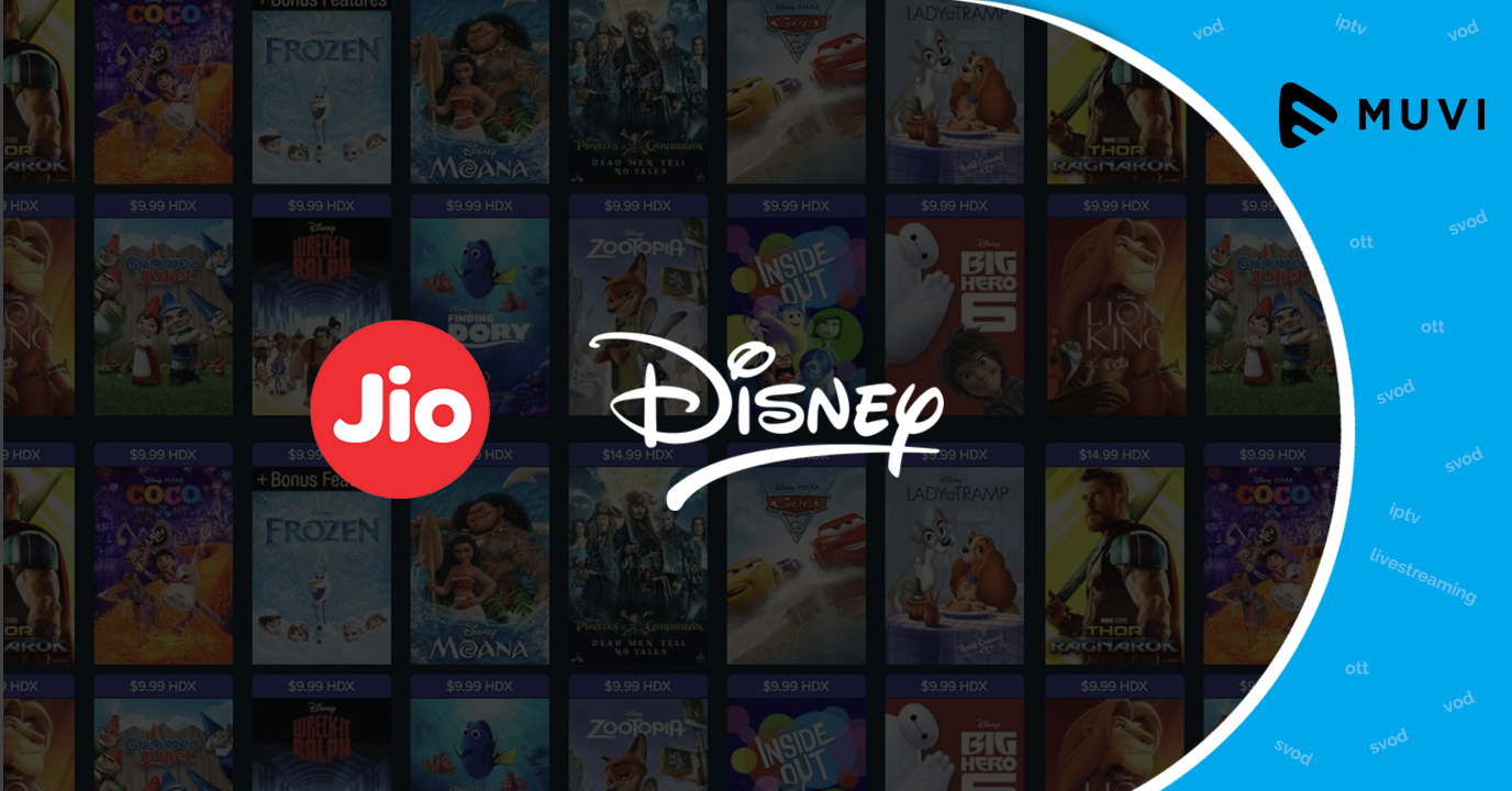 Jio Cinema VoD Platform inks Deal with Disney India