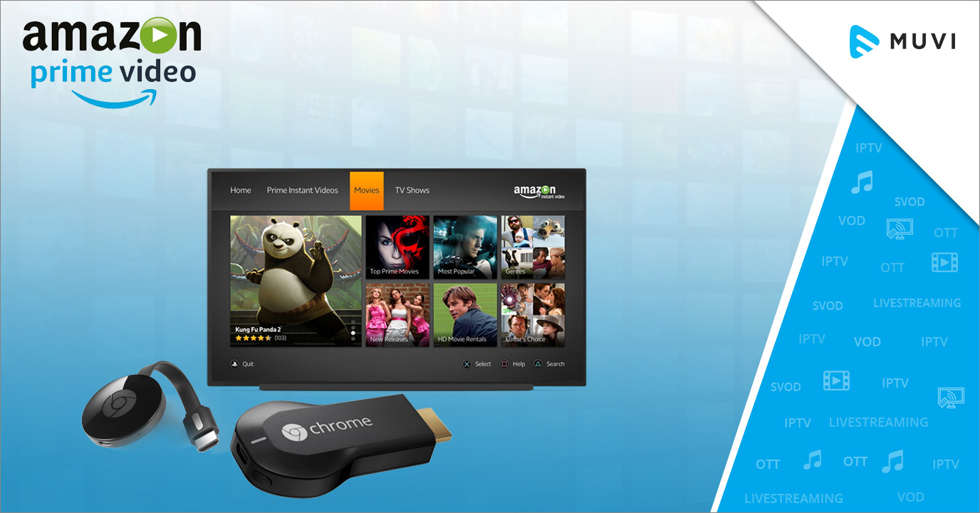 Prime Video on Chromecast & Android Soon Muvi One