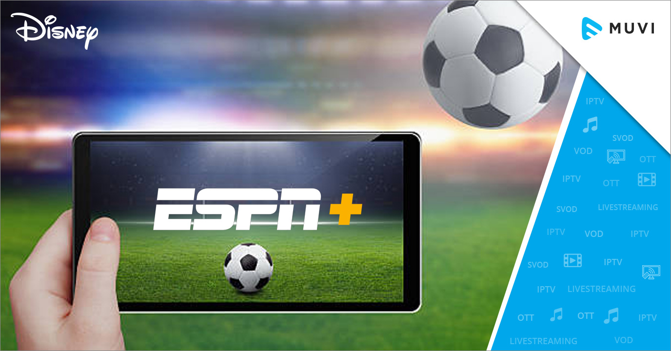 ESPN+ sports streaming service