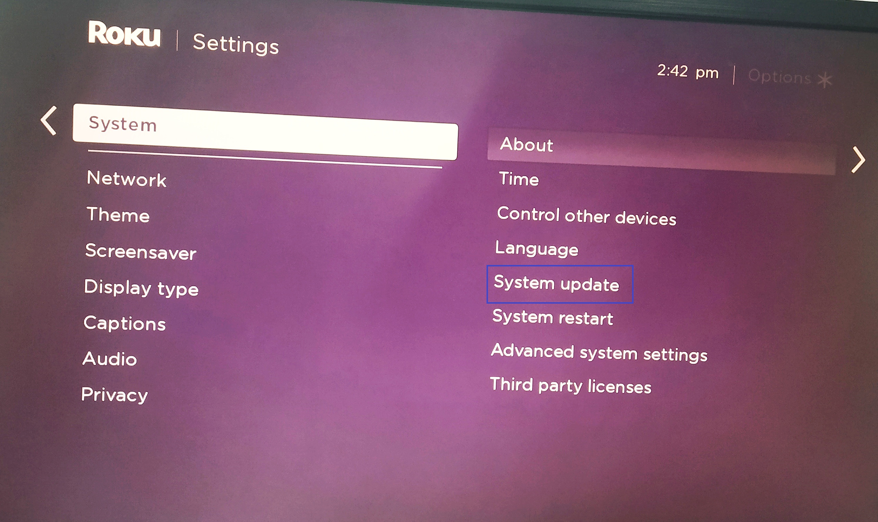 How to Update Roku App Manually Muvi Help
