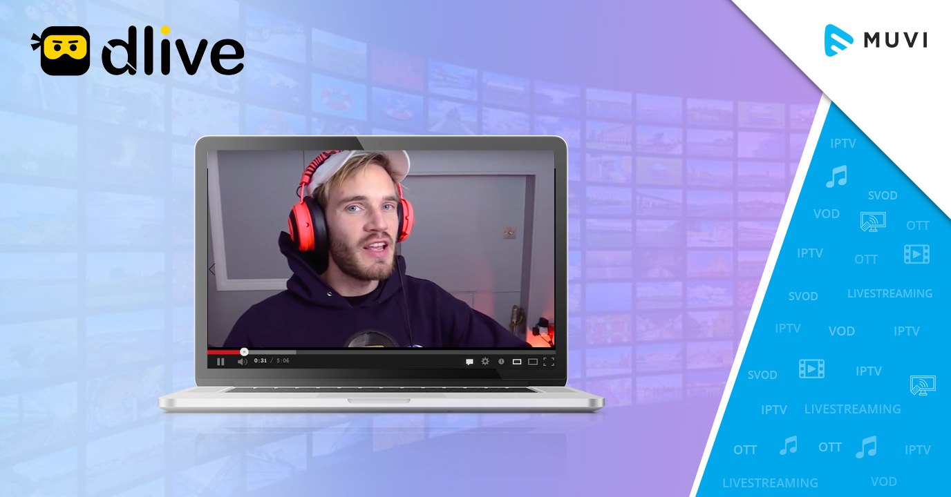 YouTube PewDiePie - Blockchain-based Live Streaming Platform