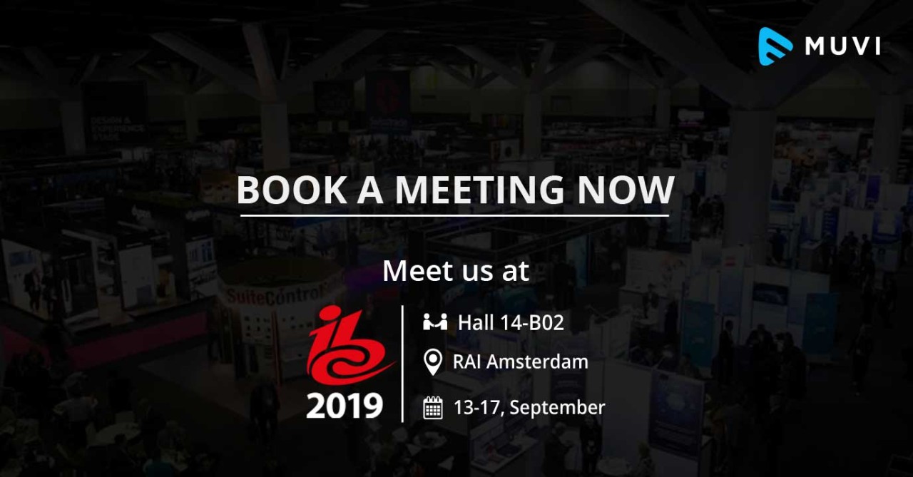 Meet Muvi at IBC 2019