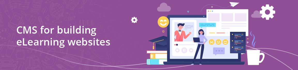 CMS for building eLearning websites
