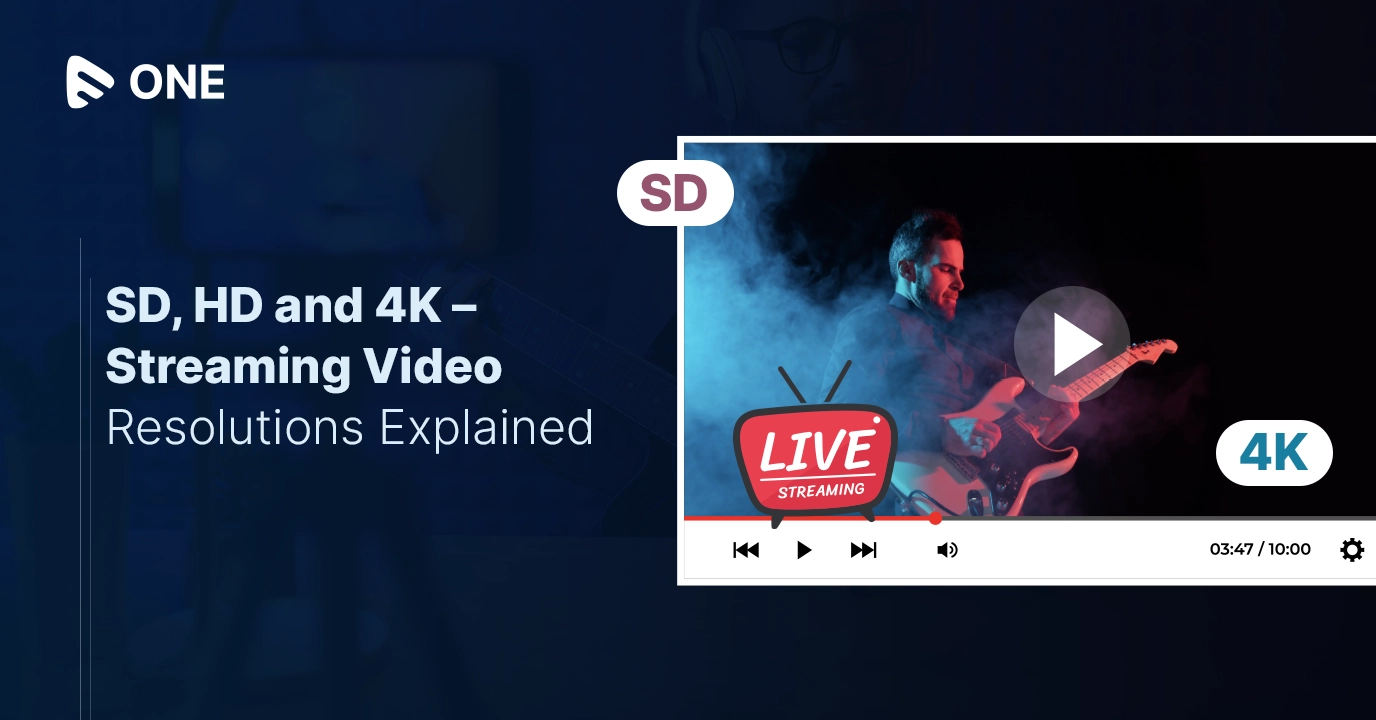 SD, HD and 4K - Streaming Video Resolutions Explained