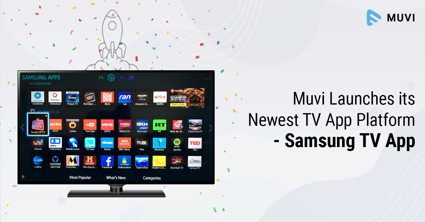 Muvi Launches Samsung TV App