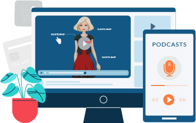Video eCommerce & Podcasts