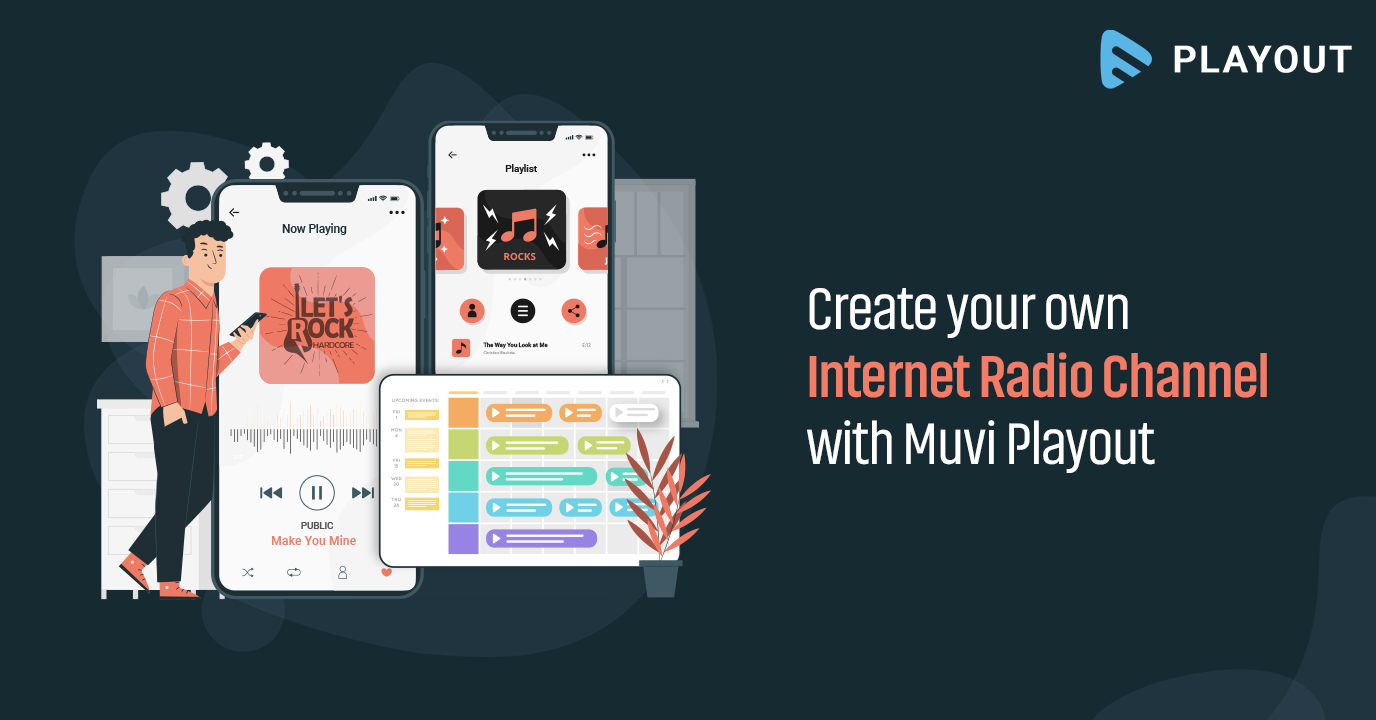 How to Create Internet Radio Channel with Muvi Playout