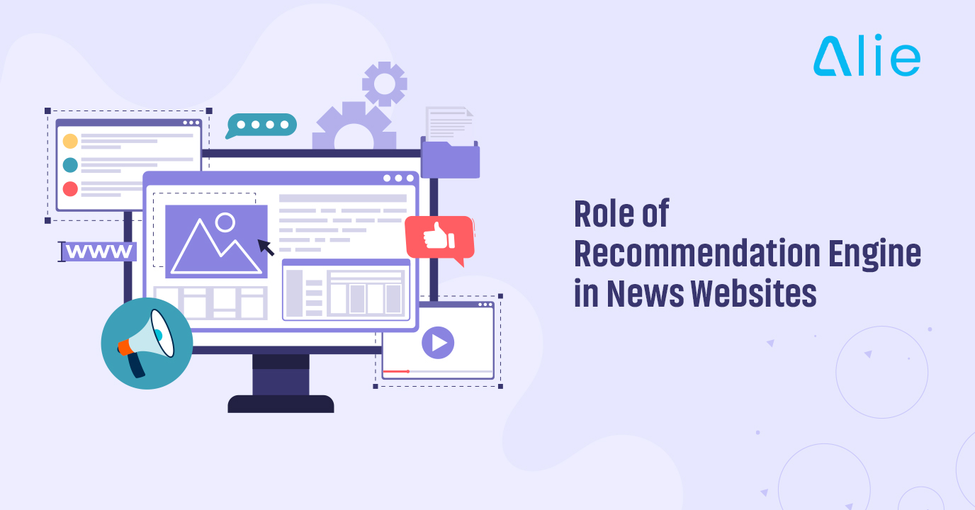 Recommendation engine in news website