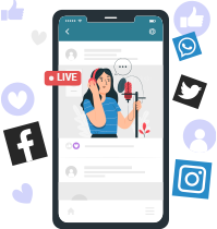 Livestream to Social Media Platforms