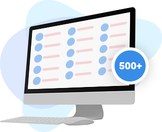 Offers 500+ Features