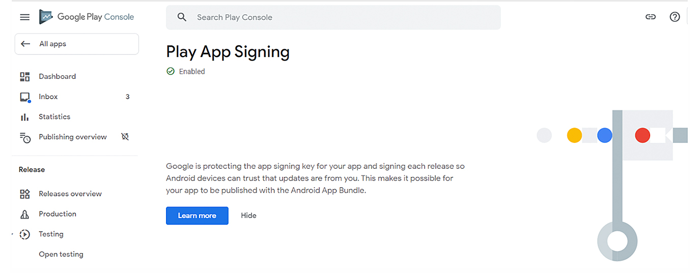 play app signing
