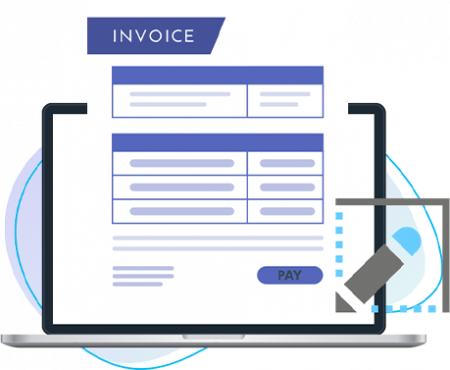 Edit option in end-user invoice