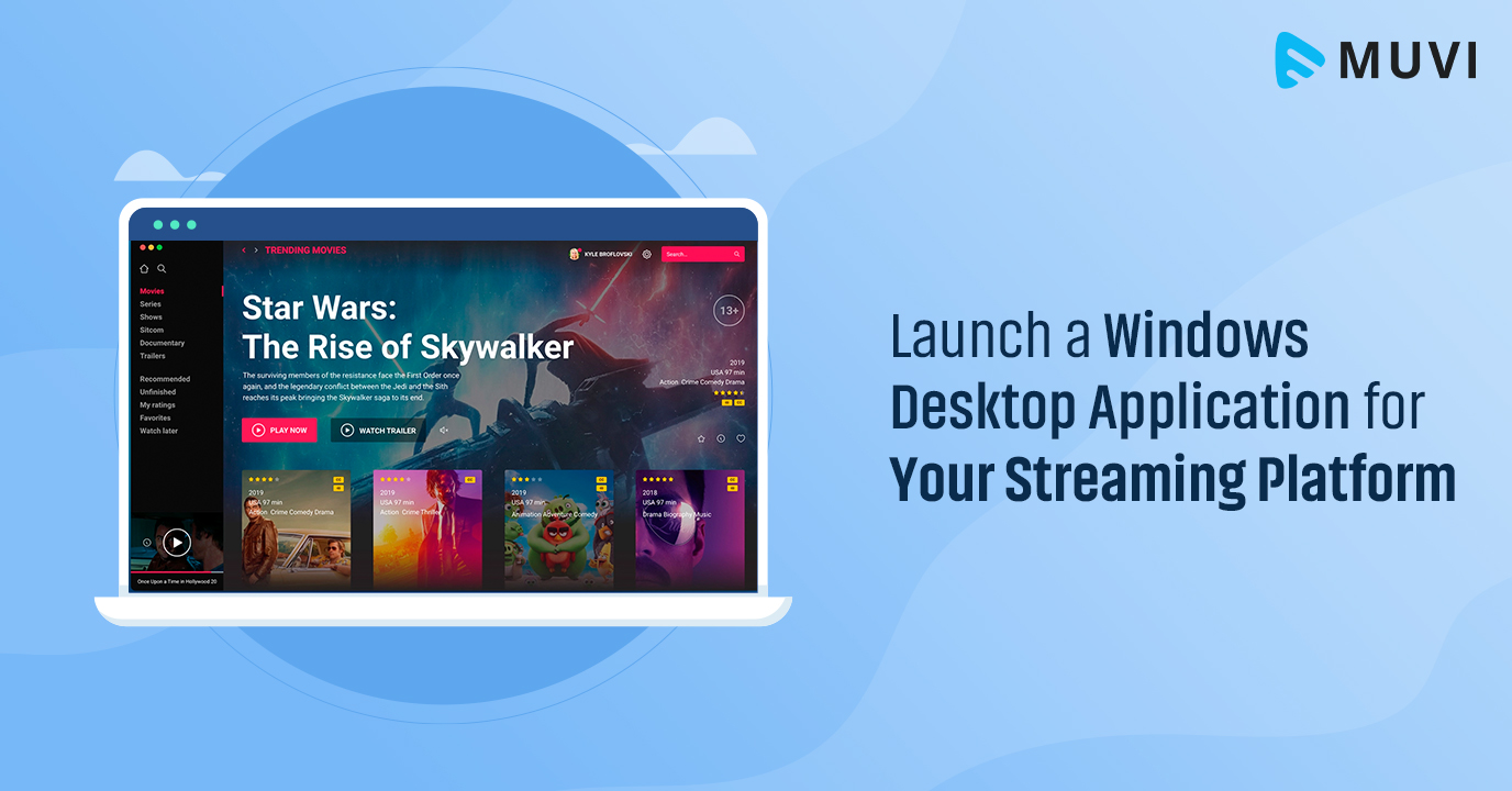 Launch Windows Desktop Application With Muvi